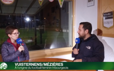 Le FC Vuisternens/Mézières sur 4-4-2